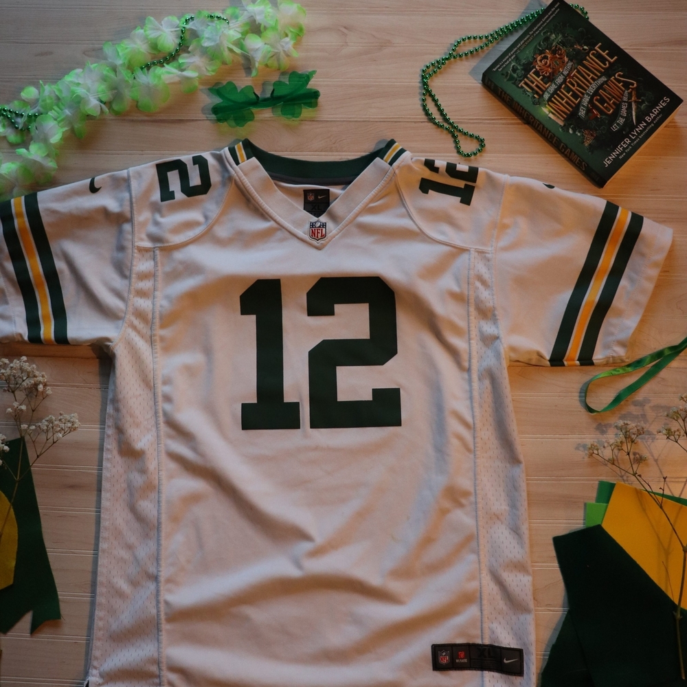 Aaron Rodgers #12 NFL Jersey – Women’s XL (Nike)